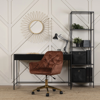 Офисное кресло Mebel Elit MILAN Коричневый ME.MILAN/RD/ZL/V/FO фото - 6