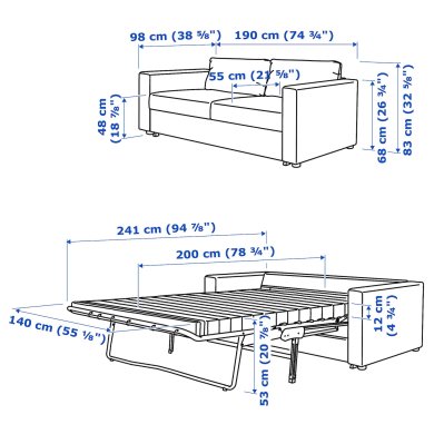 IKEA VIMLE (ИКЕА ВИМЛЕ) 99537549 фото - 2