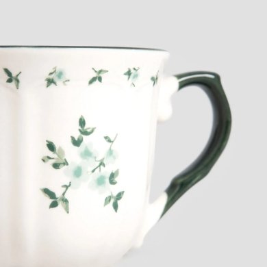 Чашка с блюдцем Homla GRETA 250 мл Зеленый - 2 Чашка с блюдцем Homla GRETA 250 мл Зеленый 234845 фото - 2