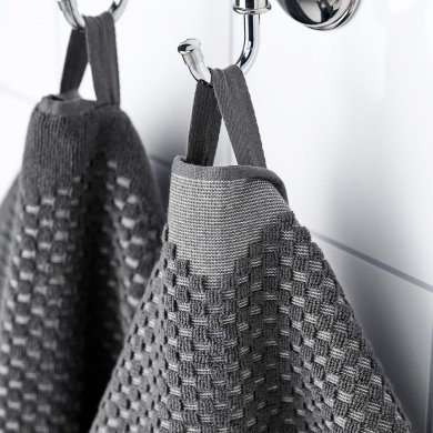 Рушник для тіла FJALLSTARR 70х140 см Темно-сірий - 3 IKEA Рушник для тіла FJALLSTARR 70х140 см Темно-сірий (ИКЕА ФЬЯЛЛСТАРР) 40580498 фото - 3