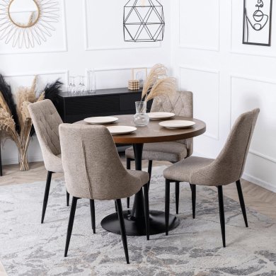 Обеденный стул Mebel Elit CORK 2 Бежевый ME.CORK2/BZ/T/K фото - 6