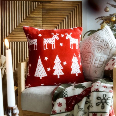 Декоративна наволочка Homla ROD 45х45 см Принт 163269 фото - 5