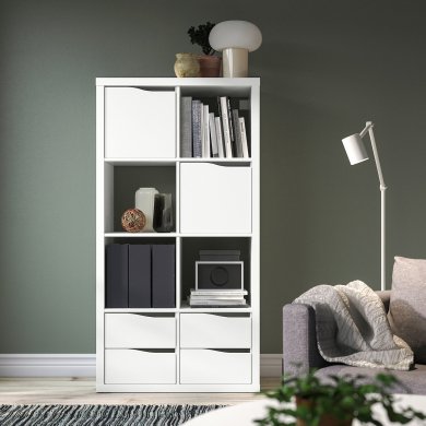 Стелаж KALLAX Білий - 4 IKEA Стелаж KALLAX Білий (ИКЕА КАЛЛАКС) 09552940 фото - 4
