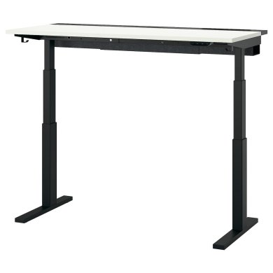 IKEA Письмовий стіл для роботи сидячи/стоячи MITTZON Білий (ИКЕА МИЦОН) 79528145