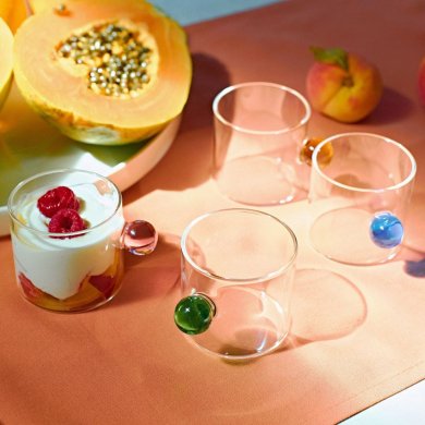 Чашка Homla BOBBLY 100 мл Зеленый - 4 Чашка Homla BOBBLY 100 мл Зеленый 227266 фото - 4