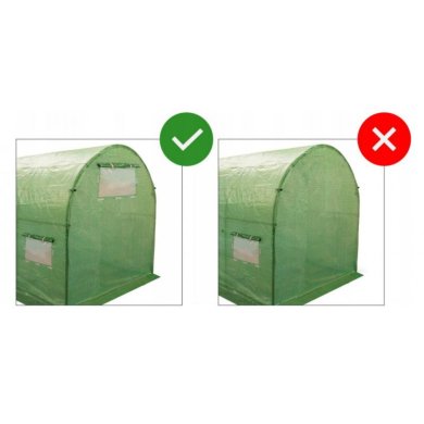 Парник теплица Garden Line 8x3x2 м Зеленый - 14 Парник теплица Garden Line 8x3x2 м Зеленый TUN5620 фото - 14