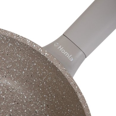 Сковорода с крышкой Homla TRISTAN 24 см Серый - 3 Сковорода с крышкой Homla TRISTAN 24 см Серый 228875 фото - 3