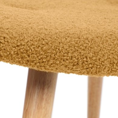 Подставка для ног Homla MOSS TEDDY BOUCLE Горчичный 230208 фото - 3