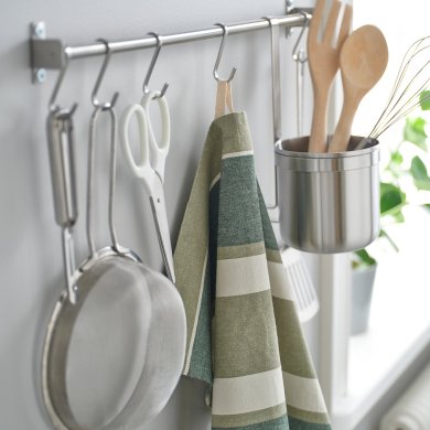 Набір кухонних рушників SANDVIVA 35х35 см 2 шт Принт - 4 IKEA Набір кухонних рушників SANDVIVA 35х35 см 2 шт Принт (ИКЕА САНДВИВА) 50587885 фото - 4