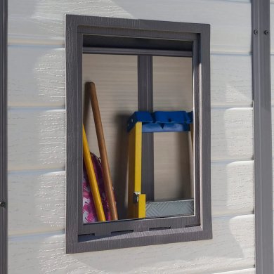 Садовий будиночок Keter MANOR PENT 184х185х200 см Бежевий 255142 фото - 4