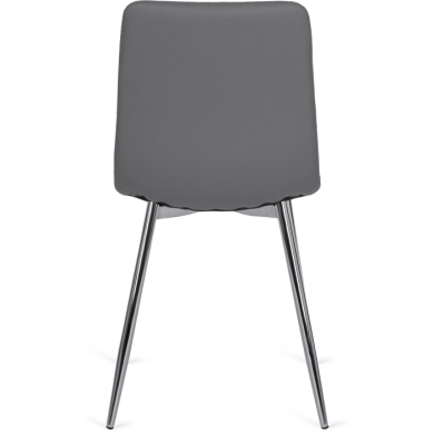 Обеденный стул Mebel Elit ENZO Серый ME.ENZO/P/CH/E/K фото - 4