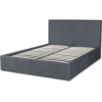 Кровать Mebel Elit MELIA Welur 140x200 см Темно-серый ME.MELIA/140/P/V/LOZZPOJ фото - 2