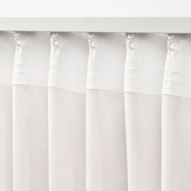IKEA Тюль STENFRO 145х300 см 2 шт Білий (ИКЕА СТЕНФРО) 50562125 фото - 4