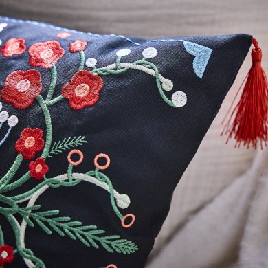 IKEA Декоративная наволочка VINTERFINT 40х58 см Принт (ИКЕА ВИНТЕРФИНТ) 60580119 фото - 2