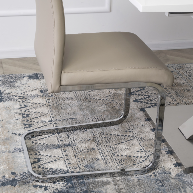 Обеденный стул Mebel Elit LOCA Бежевый ME.LOCA/BZ/CH/E/K фото - 9