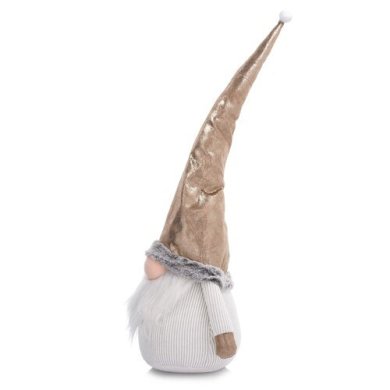 Гном Duka Tonttu 73 см | Бежевый / Белый 2220960 фото - 2