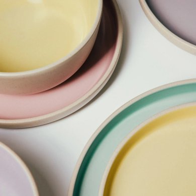 Десертная тарелка Homla LABRA 20 см Голубой 243154 фото - 9