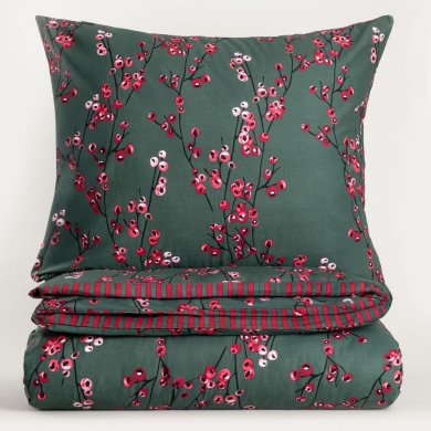Комплект постельного белья Homla HOLLYBERRY 160x200 см Принт 242783