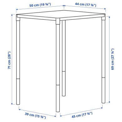 Комплект садовой мебели FEJAN Белый - 6 IKEA Комплект садовой мебели FEJAN Белый (ИКЕА ФЕДЖАН) 59434949 фото - 6