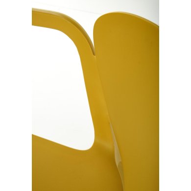 Садовий стілець Halmar K491 Гірчичний V-CH-K/491-KR-MUSZTARDOWY фото - 12