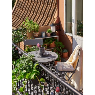 Комплект складной садовой мебели SUNDSO Серый - 3 IKEA Комплект складной садовой мебели SUNDSO Серый (ИКЕА СУНДСО) 29434922 фото - 3