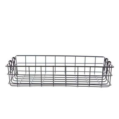 Корзина Homla ALVER L 38x28 см Черный 222373 фото - 2