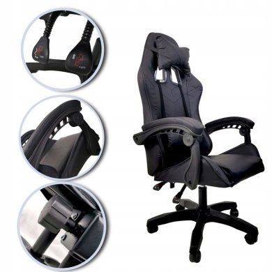 Геймерское кресло Kontrast Sport Черный 5.01.26009 фото - 4