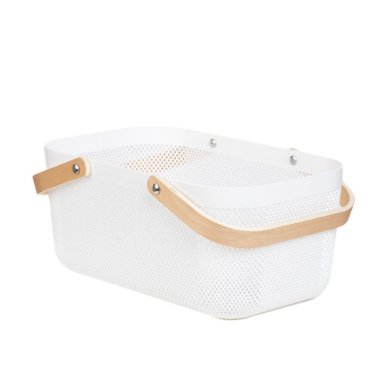 Корзина Homla ELIJAH 40x24,5х19 см Белый 228626 фото - 2