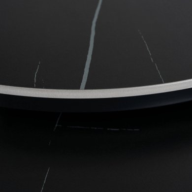 Комплект журнальных столов Mebel Elit JERRY Marmur Черный ME.JERRY/CZCER/L фото - 2