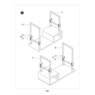 Письмовий стіл Halmar B-30 Білий V-CH-B/30 фото - 6