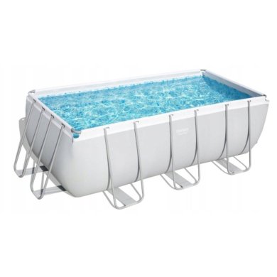 Каркасный бассейн Bestway 56457 POWER STEEL 412х201х122 см Серый BES56457 фото - 2