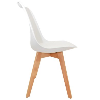 Обеденный стул Kontrast EMMA 3 Белый - 5 Обеденный стул Kontrast EMMA 3 Белый 6.05.50506 фото - 5