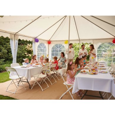 Складаний садовий стілець Garden Line ZUM3426 Білий ZUM3426 фото - 6