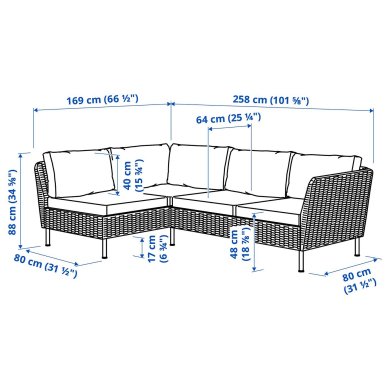IKEA VITTSKAR (ИКЕА ВИТТСКАР) 69591161 фото - 3