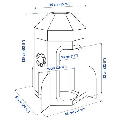 IKEA AFTONSPARV (ИКЕА АФТОНСПАРВ) 00556462 фото - 3