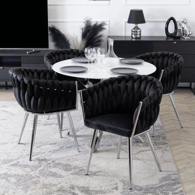 Обеденный стол Mebel Elit SOUL Белый - 4 Обеденный стол Mebel Elit SOUL Белый ME.SOUL/BM/SR/S фото - 4