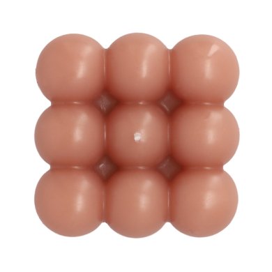 Свічка Homla BUBBLE 10x10см | Рожевий 208228 фото - 4
