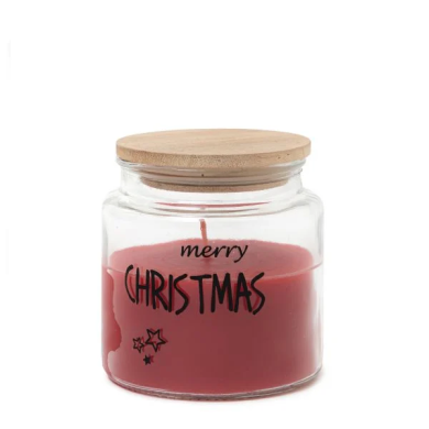 Ароматична свічка Homla JOA 10 см | Червоний 200383 фото - 2