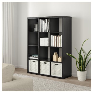 IKEA Стеллаж KALLAX Коричневый (ИКЕА КАЛЛАКС) 20409936 фото - 6