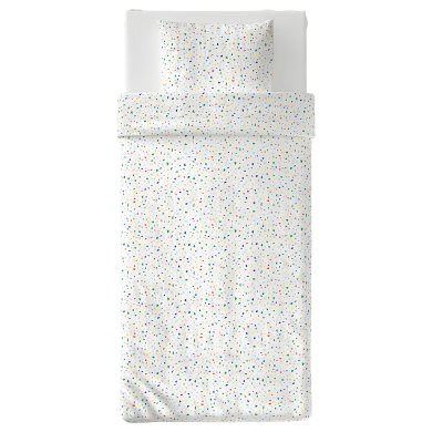 IKEA Комплект постельного белья MOJLIGHET 150x200 см Принт (ИКЕА MÖJLIGHET) 10423688 фото - 7