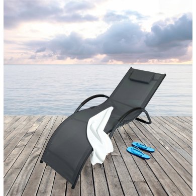 Шезлонг Kontrast SWING Серый - 8 Шезлонг Kontrast SWING Серый 5.10.14188 фото - 8