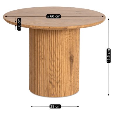 Журнальний стіл Mebel Elit MAYLIN Дуб - 9 Журнальний стіл Mebel Elit MAYLIN Дуб ME.MAYLIN/D/D/L фото - 9