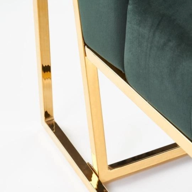 Кресло мягкое Halmar Prius Темно-зеленый - 7 Кресло мягкое Halmar Prius Темно-зеленый V-CH-PRIUS-FOT-C.ZIELONY фото - 7