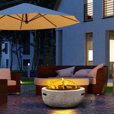 Угольный гриль-камин Garden Line 60 см Серый - 3 Угольный гриль-камин Garden Line 60 см Серый BBQ0131 фото - 3