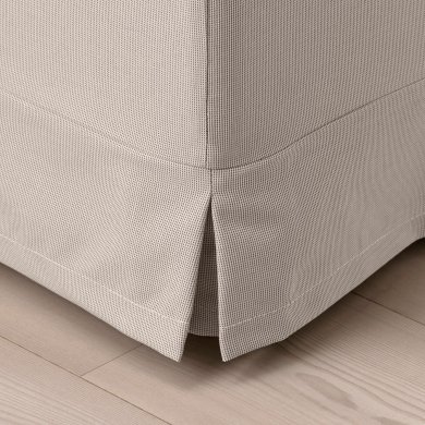 IKEA Подставка для ног EKTORP Светло-бежевый (ИКЕА ЭКТОРП) 99319914 фото - 8