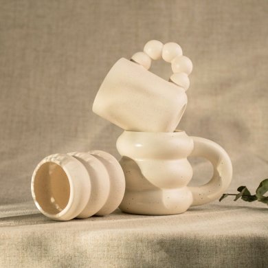 Кружка Homla BERO 300 мл Экрю 241521 фото - 5