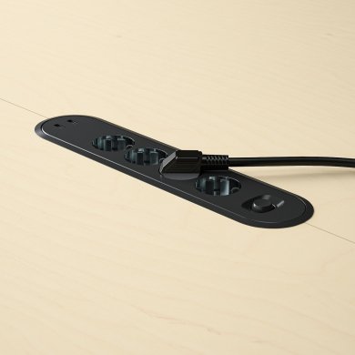 IKEA Письменный стол MITTZON Береза (ИКЕА МИЦОН) 39530428 фото - 9