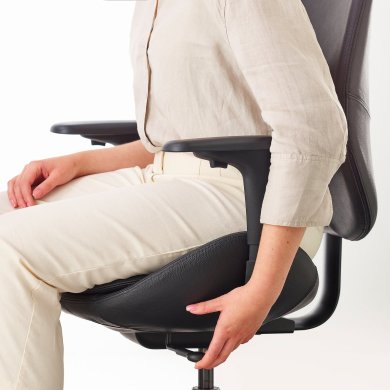 IKEA Офисное кресло HATTEFJALL Черный (ИКЕА ХАТТЕФЬЯЛЛЬ) 50538965 фото - 10