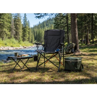 Складное рыбацкое кресло Garden Line LEZ6372 Черный LEZ6372 фото - 7