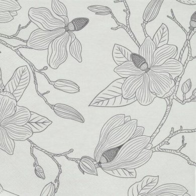 Серветки Duka Eden | Сірий/Квітковий принт 2220596 фото - 2